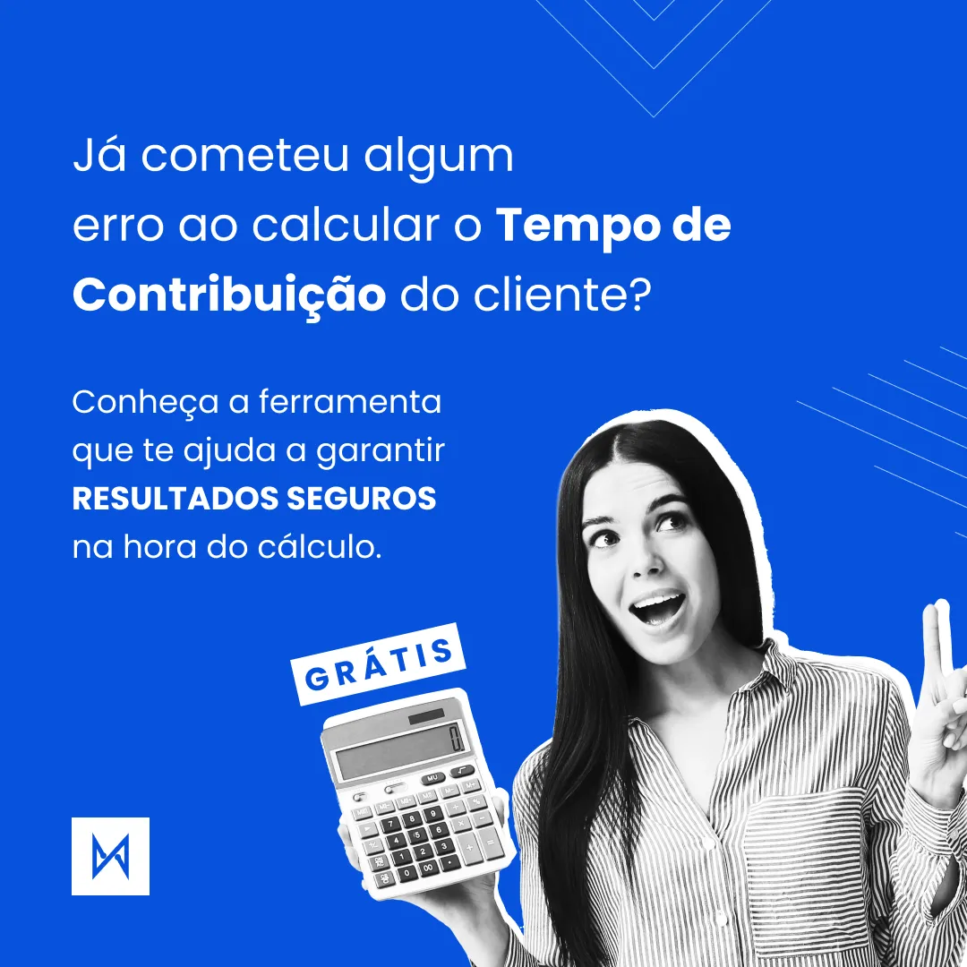 Calculadora GRÁTIS de Tempo de Contribuição