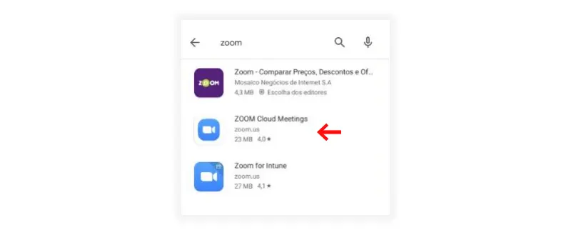 Instalar Zoom no smartphone para audiência trabalhista