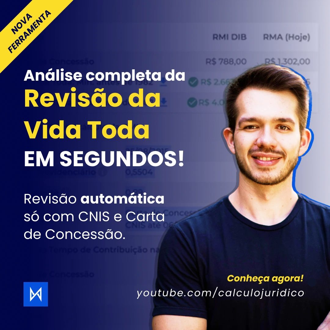 Análise Rápida da Revisão da Vida Toda em SEGUNDOS só com CNIS e Carta de Concessão: como funciona