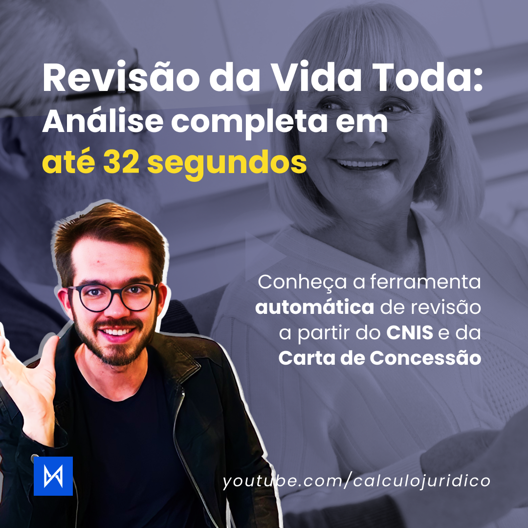 Como realizar uma análise rápida para a Revisão da Vida Toda: menos de 1 minuto!