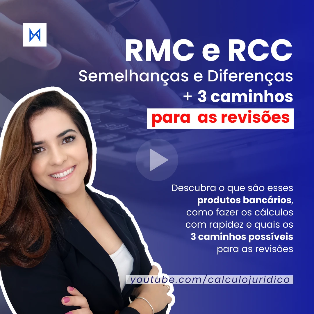 RMC e RCC - quais as diferenças e o que é preciso pra entrar com as ações de revisão?