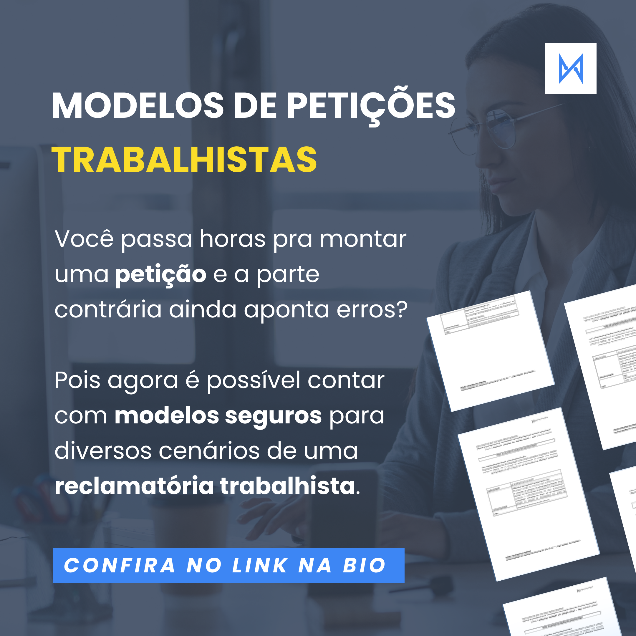 Diversos modelos de petições trabalhistas pra você!