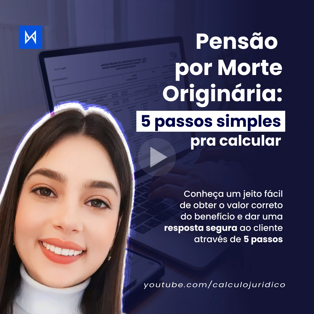 Como calcular o valor da pensão por morte originária em 5 passos simples
