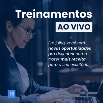 Garanta suas vagas para os treinamentos de julho