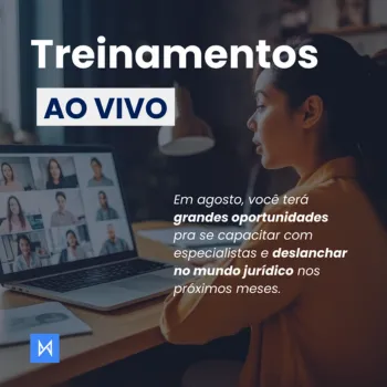 Treinamentos de Agosto: Garanta sua vaga