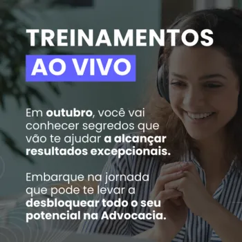 Garanta suas vagas para os Treinamentos de Outubro