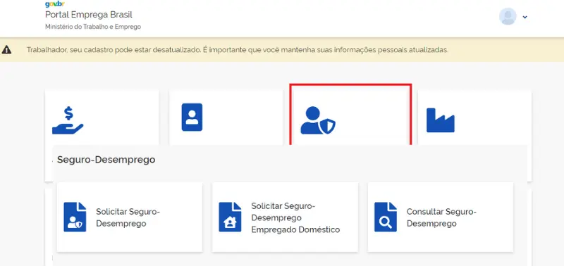 Solicitar seguro-desemprego no Portal Emprega Brasil