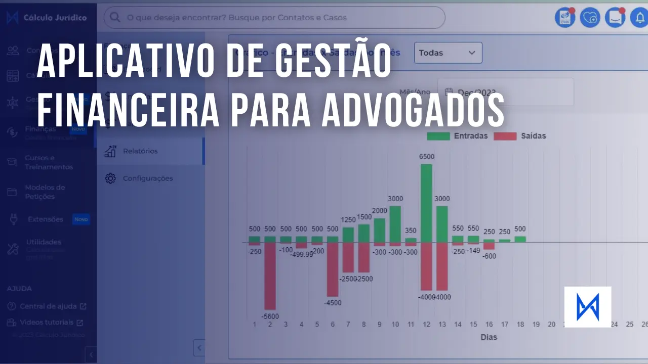 Capa do Artigo Gestão financeira na advocacia: por que e como fazer? do Cálculo Jurídico para Advogados