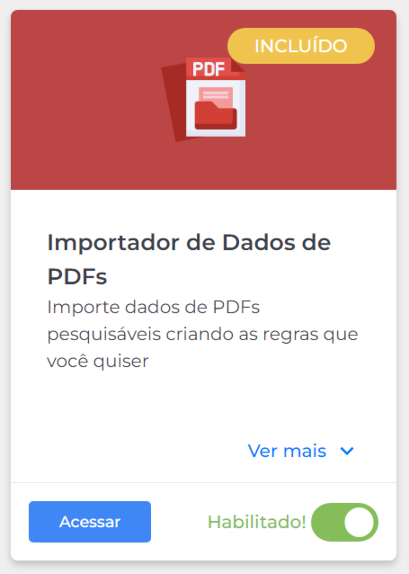 Importador de Dados de PDFs