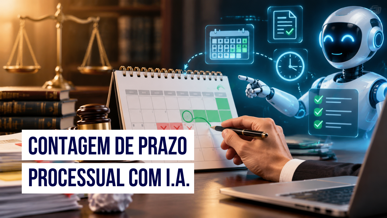 Capa do Artigo Contagem de prazo processual: regras, erros comuns e como a IA ajuda do Cálculo Jurídico para Advogados