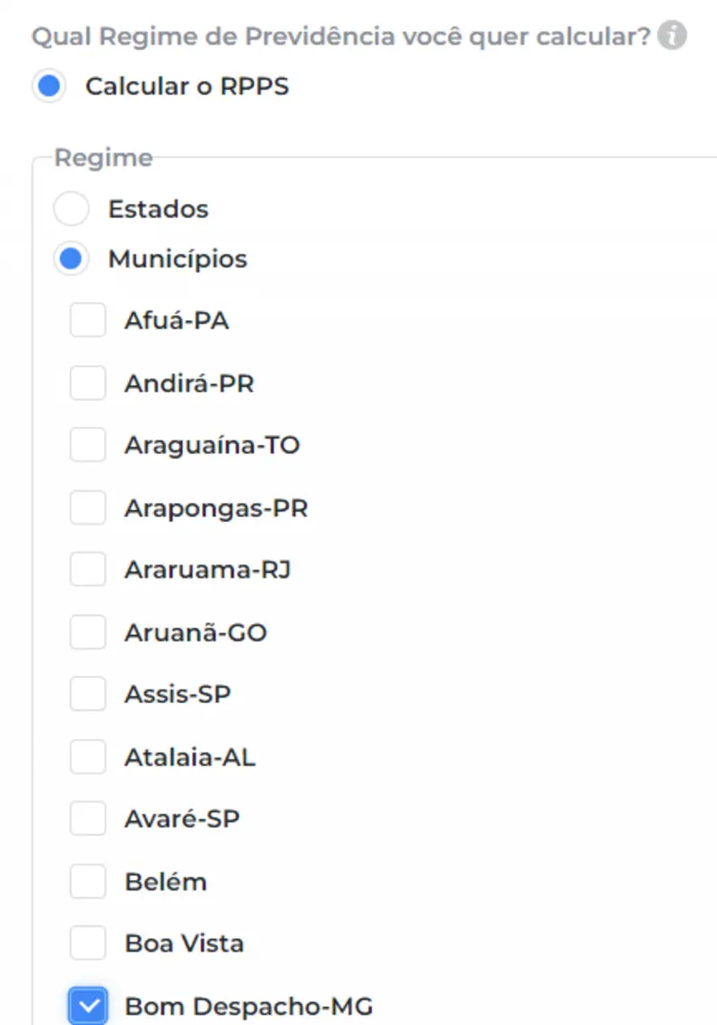 Como fazer o cálculo da aposentadoria do servidor do município de Bom Despacho