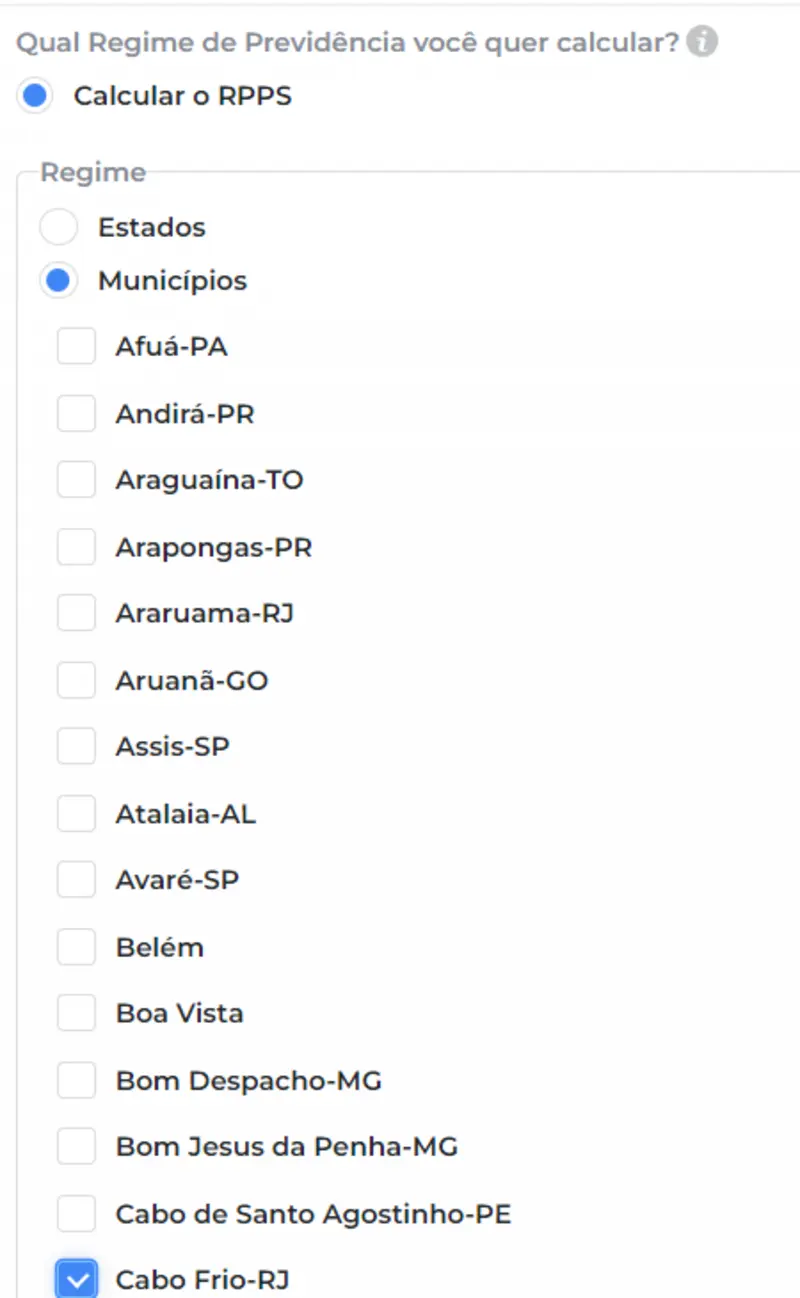 Como fazer o cálculo da aposentadoria do servidor do município de Cabo Frio