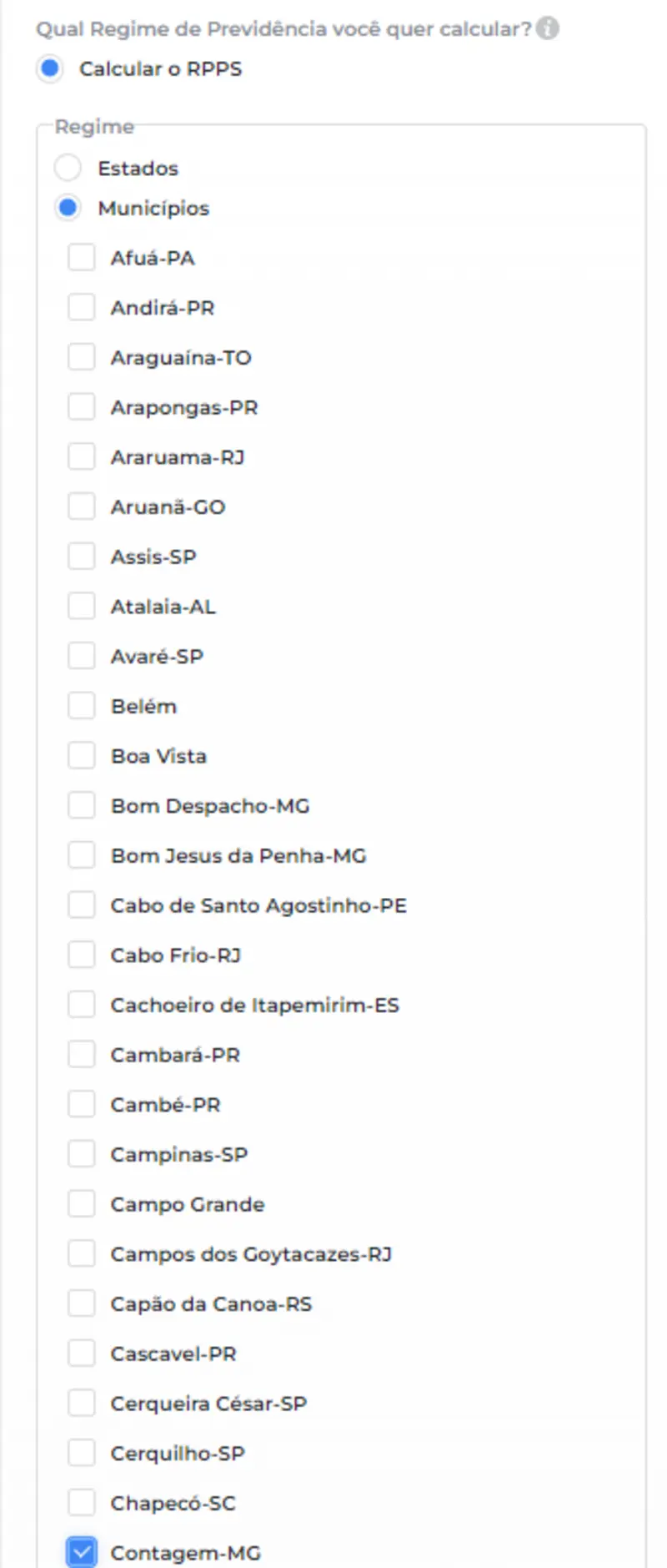 Como fazer o cálculo da aposentadoria do servidor do município de Contagem