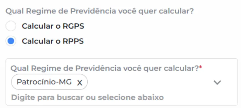 Como fazer o cálculo da aposentadoria do servidor do município de Patrocínio