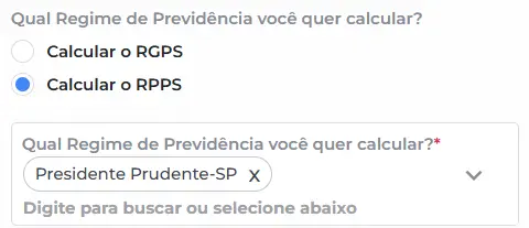 Como fazer o cálculo da aposentadoria do servidor do município de Presidente Prudente