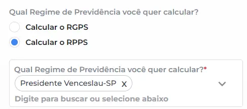 Como fazer o cálculo da aposentadoria do servidor do município de Presidente Venceslau