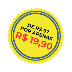 De R$ 97,00 por apenas R$ 19,90