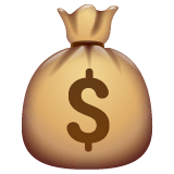 ícone de bolsa de dinheiro