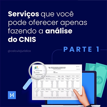 Serviços que você pode oferecer apenas fazendo a análise do CNIS
