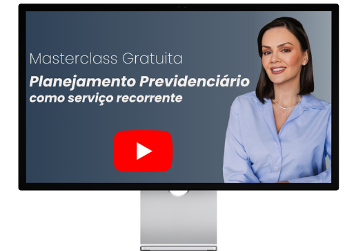 Computador com tela da Masterclass