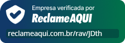 Selo de empresa verficada por Reclame Aqui 