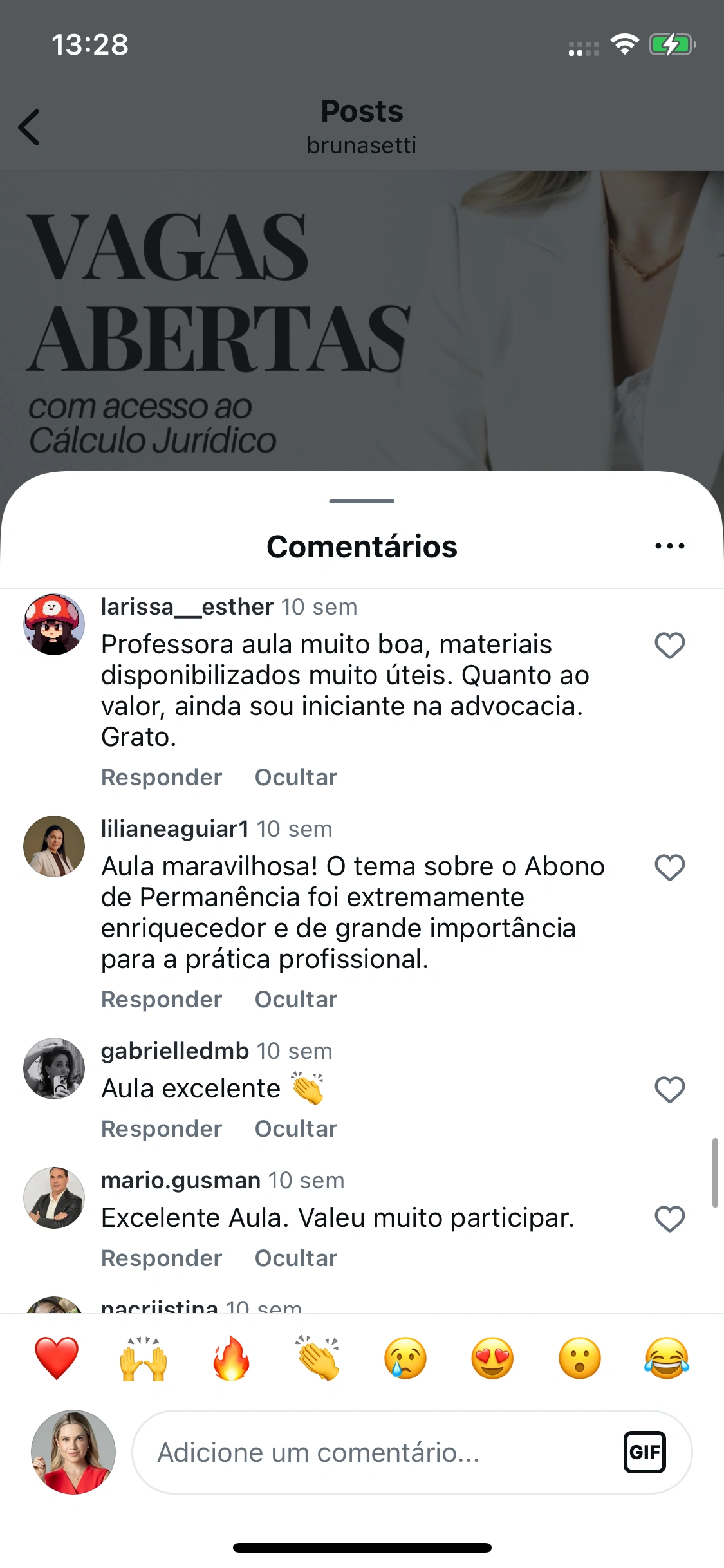 Depoimento Aluno 1