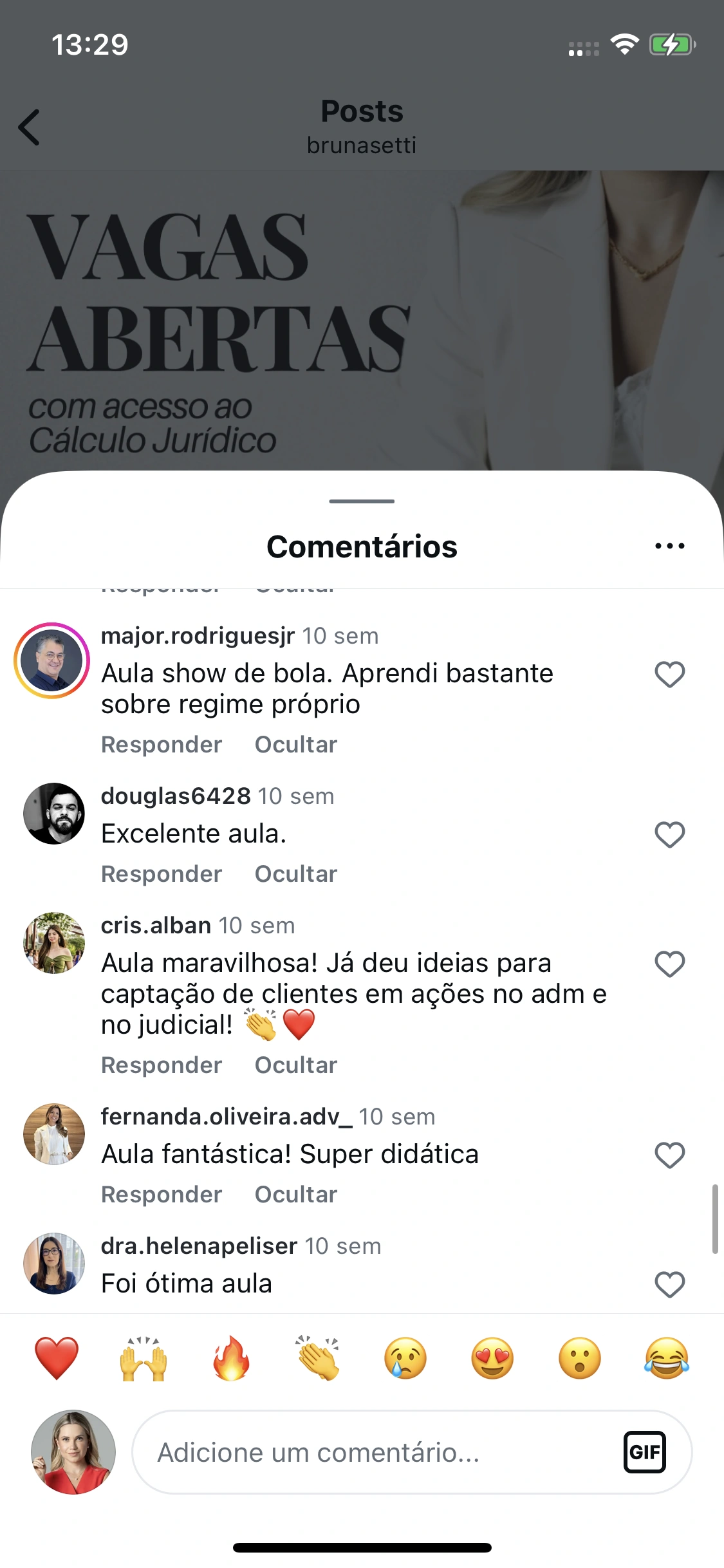 Depoimento Aluno 5